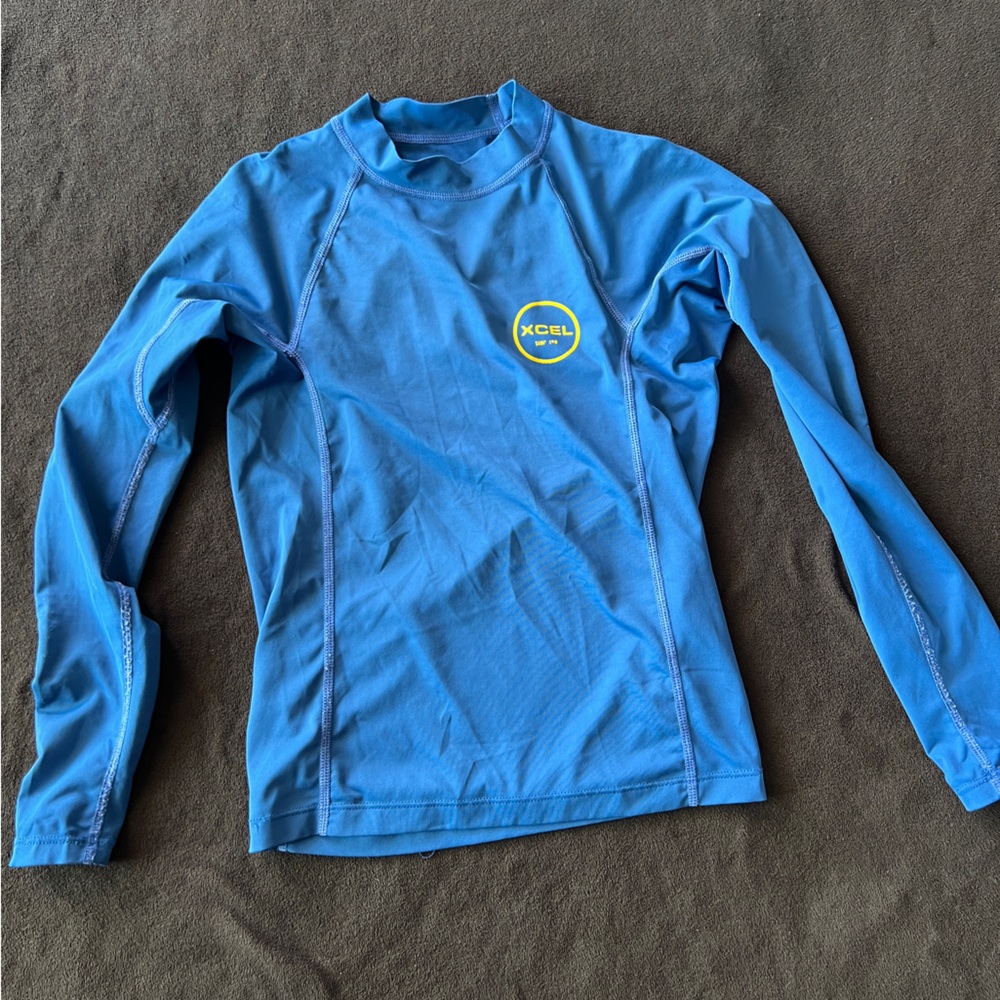 XCEL Kids Blue Swim Rashguard